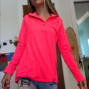 ⚡️Neon Pink Quarter Zip⚡️